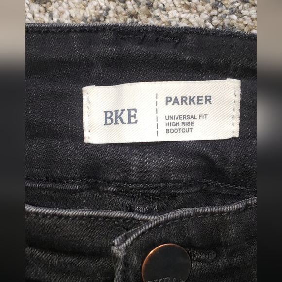BKE| Parker High Rise Boot Cut Black Jeans - Picture 2 of 6